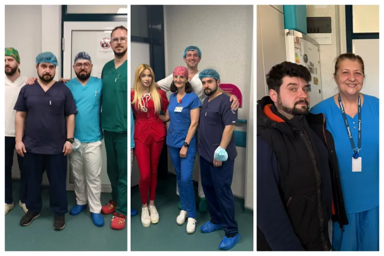 Cinste lor! Zeci de medici din Cluj, Oradea, București au realizat un șir de transplanturi, salvând 10 pacienți, în doar 48 ore. O poveste despre viață!