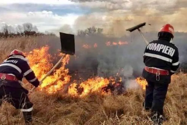 Instituția Prefectului Cluj trage un semnal de alarmă: Arderea vegetației uscate este STRICT interzisă! Consecințele pot fi catastrofale!