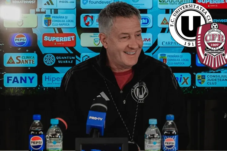 Cum se prezintă „U” Cluj înaintea derby-ului din play-off-ul Superligii: Bergodi are încredere maximă în „studenți”. „Avem atuurile noastre”