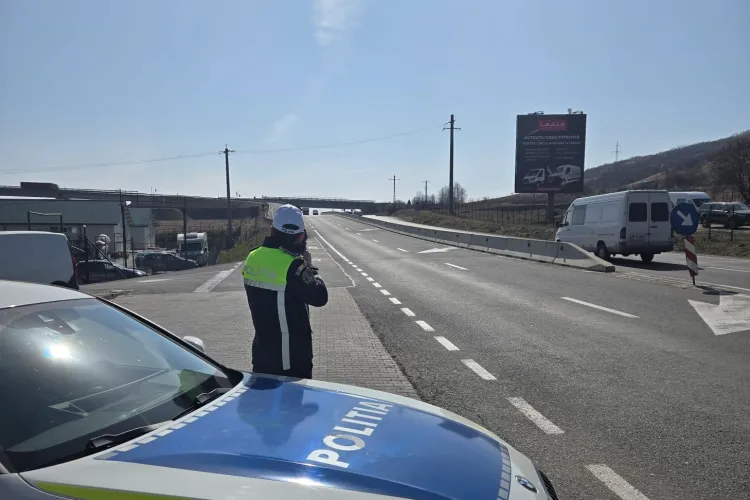Ziua de marți, cea mai periculoasă zi pe acest drum din Cluj: Polițiștii clujeni sunt pe șosea cu radare și efective suplimentare