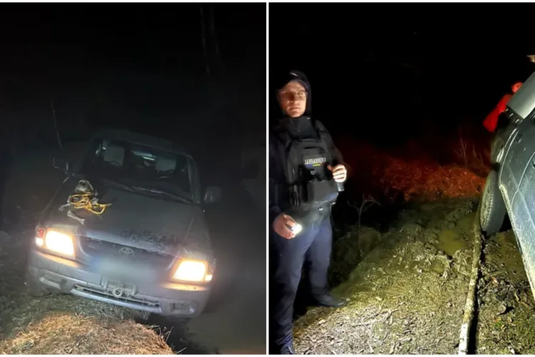 Două tinere din Cluj s-au pierdut în zona montană din Sibiu. S-au panicat în momentul în care s-a făcut noapte și mașina le-a rămas blocată