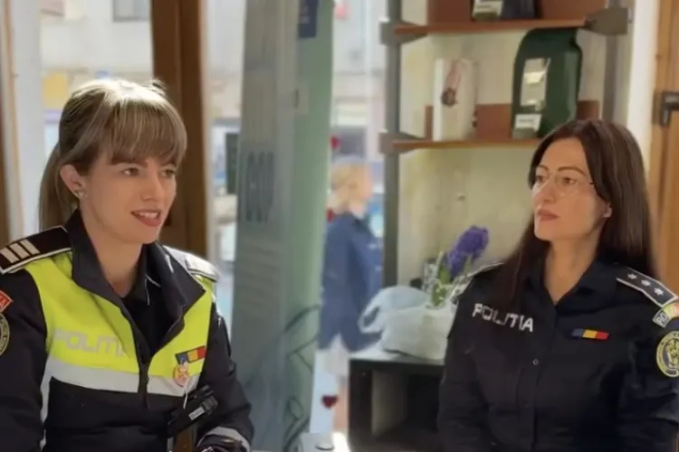 Ce nu știai despre munca unei polițiste din Cluj: Mărturisiri neașteptate făcute public, de 8 Martie, la o cafea cu cetățenii