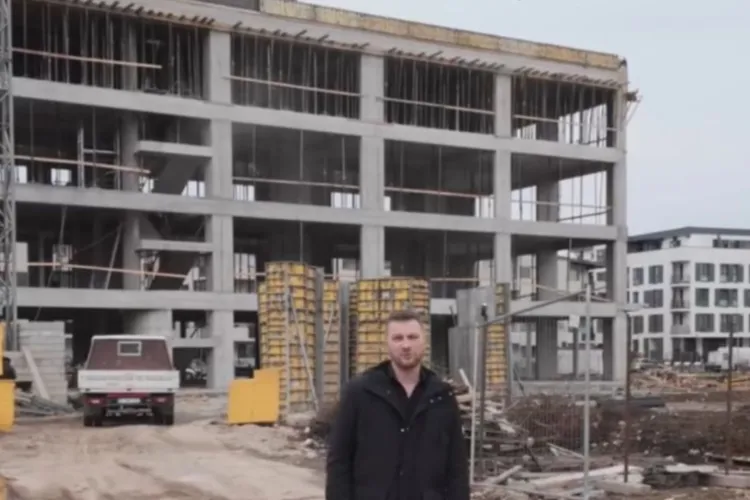 Noua școală din Florești, monitorizată atent de Primărie: Bogdan Pivariu se asigură că școala de pe strada Cătanelor va fi gata la termen - VIDEO