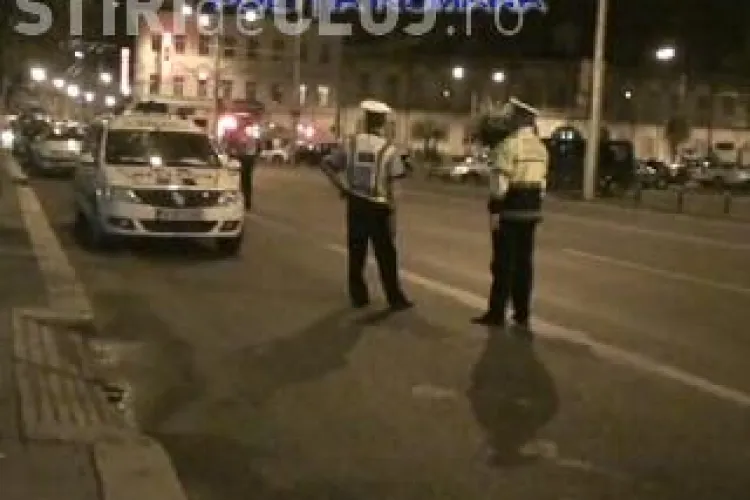 Razie in judetul Cluj in noaptea de 20 spre 21 august VIDEO