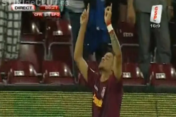 Gol Bastos! CFR Cluj - Sportul Studentesc 5-1 VIDEO