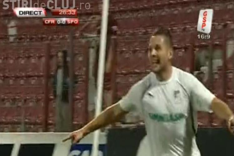 Gol Ionut Tarnacop! CFR Cluj - Sportul Studentesc 0-1 VIDEO