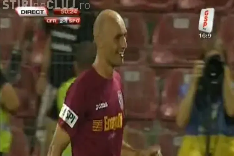 Gol Gabi Muresan! CFR Cluj - Sportul Studentesc 2-1 VIDEO