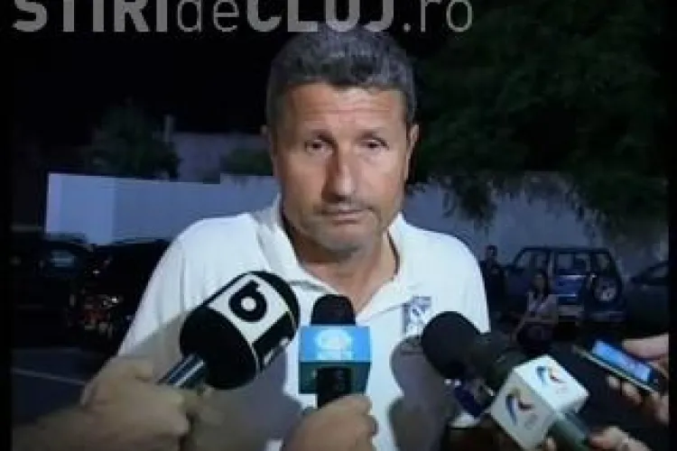 Multescu, dupa infrangerea cu CFR Cluj: Ma bate gandul sa plec de la Sportul VIDEO
