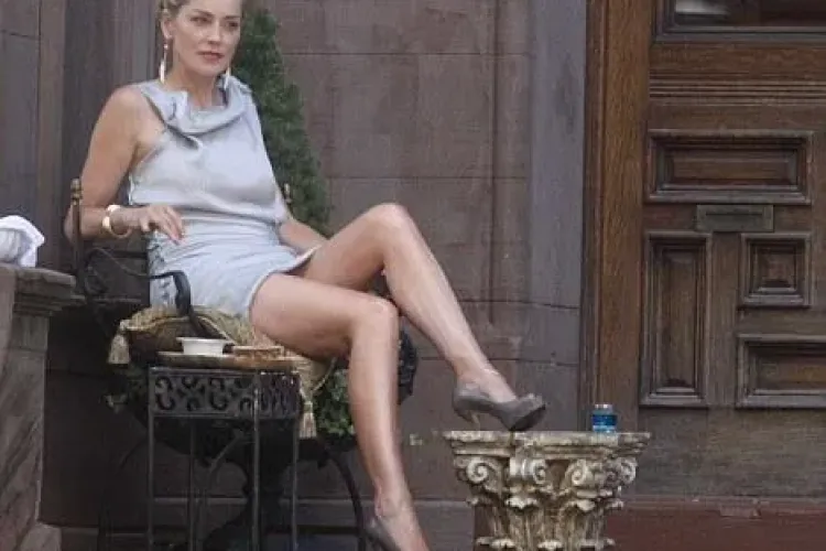 Sharon Stone reface scena fierbinte din Basic Instinct in noul ei film - VIDEO