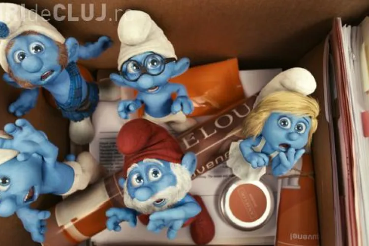 Strumfii revin in forta pe marile ecrane, intr-o comedie haioasa - VEZI PROGRAM CINEMA CLUJ