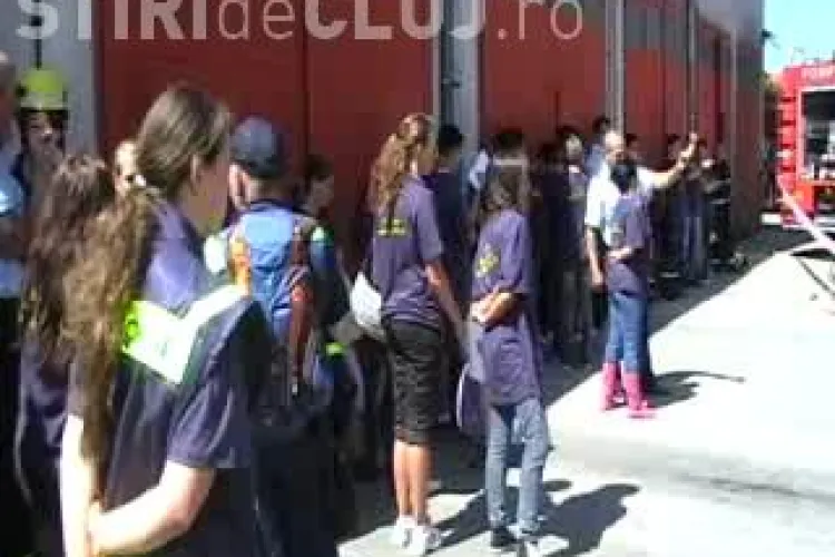 32 de copii din Romania si Germania invata tehnici de acordare a primului ajutor intr-o tabara la Muntele Baisorii - VIDEO