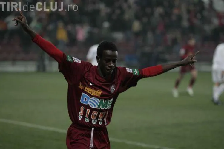 Emmanuel Kone, dat disparut de CFR Cluj si convocat la comisia de disciplina