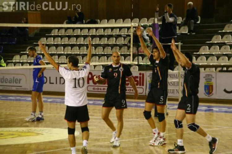 Voleibalistii de la Universitatea Cluj se pregatesc de noul sezon. Vezi ce amicale si-au programat!