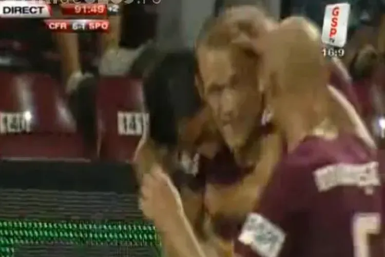 Gol Kapetanos! CFR Cluj - Sportul Studentesc 6-1 VIDEO