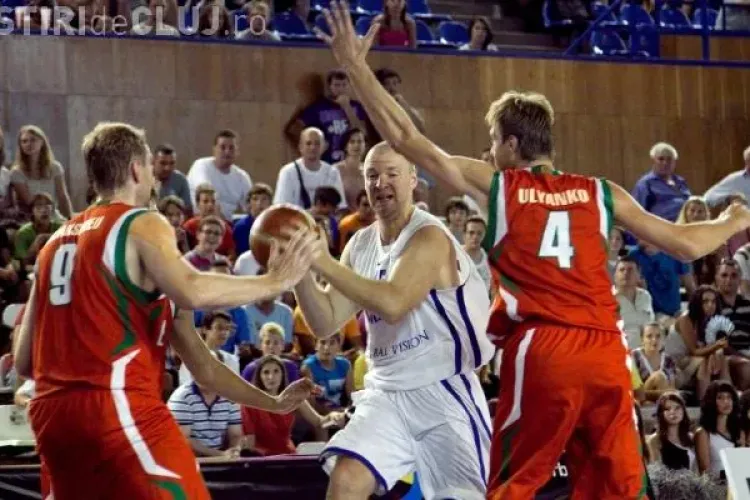 Romania a pierdut la Cluj meciul cu Belarus din preliminariile EuroBasket 