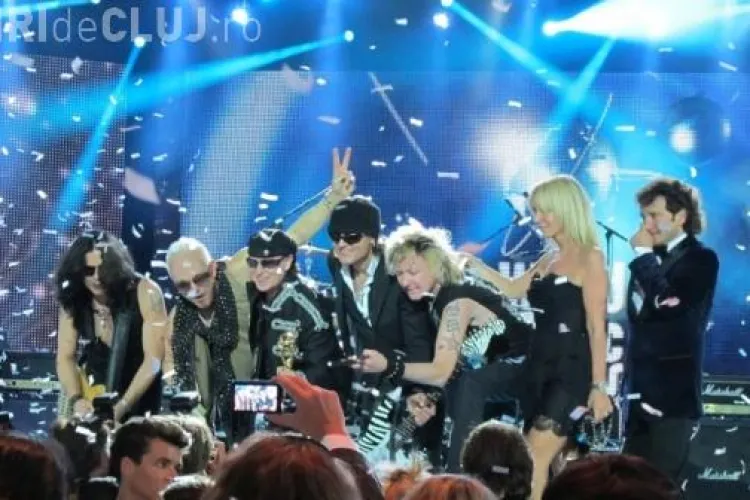 Concertul programat la Cluj de Scorpions a fost sters de pe site-ul oficial al trupei