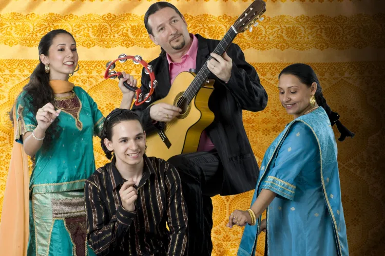 Muzica tiganeasca pe strada Kogalniceanu din Cluj - VIDEO