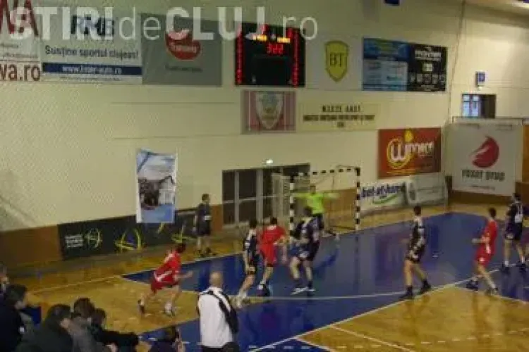 Handbalistii de la U Transilvania s-au clasat pe locul doi la Cupa Clujului