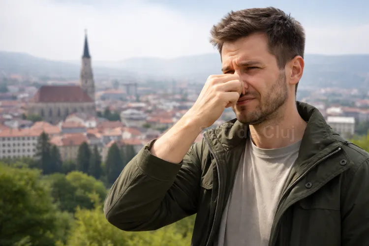  Ce spune Garda de Mediu despre „parfumul” care a lovit din nou Clujul. Oamenii n-au mai suportat și au „asaltat” Garda, reclamând mirosul insuportabil