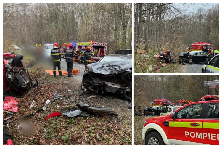 Trafic blocat între Făget și Sălicea din cauza unui accident extrem de grav. Trei victime încarcerate . Una în stop cardio-respirator