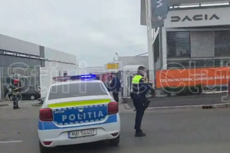 VIDEO. Trafic paralizat pe Calea Turzii din Cluj-Napoca! Incendiul care a avut loc în urmă cu puține momente a blocat sensul de coborâre spre oraș