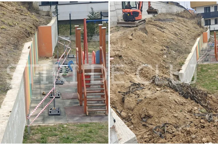 Alarmă la o grădiniță din Cluj: risc de surpare sau fals pericol? Părinții sunt îngrijorați. Ce spune primarul: „Este exclus orice risc” FOTO