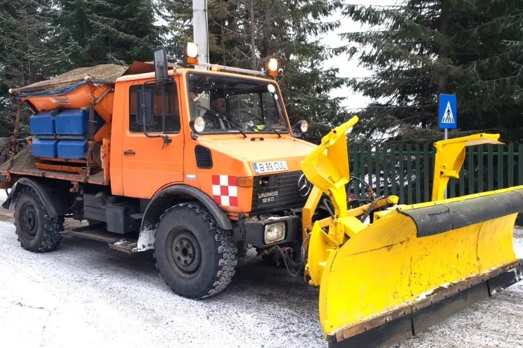 Clujenii ar putea vedea live pe internet unde sunt utilajele de deszăpezire, prin GPS. CJ Cluj pregătește o hartă interactivă a drumurilor județene
