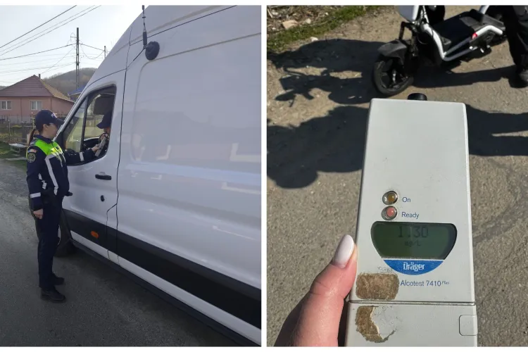 Șoferii din Cluj își forțează maxim norocul: Sfidează regulile de circulație, iar un trotinetist a fost prins băut pe drum. Amenzile au fost mari