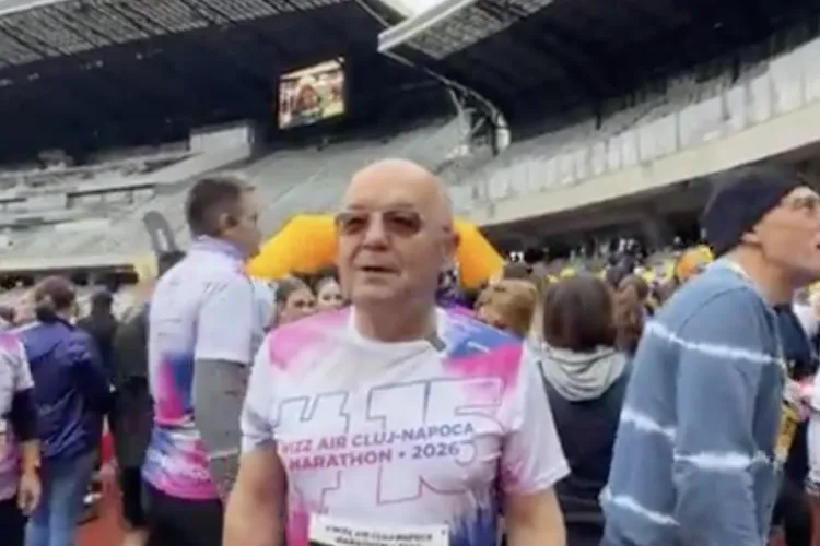 VIDEO. Boc a alergat umăr la umăr cu clujenii la Maratonul Wizz Air: „Atmosfera este foarte frumoasă, mișcarea este cea mai importantă!”