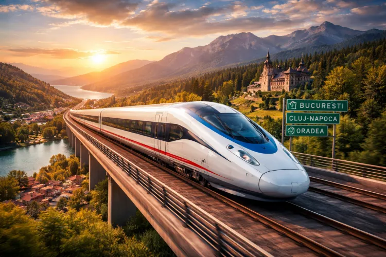 Când vom circula de la Cluj-Napoca la Constanța sau Viena cu 250 km/h. Proiectul de miliarde intră în linie dreaptă: „Unii consideră că este prea ambițios”