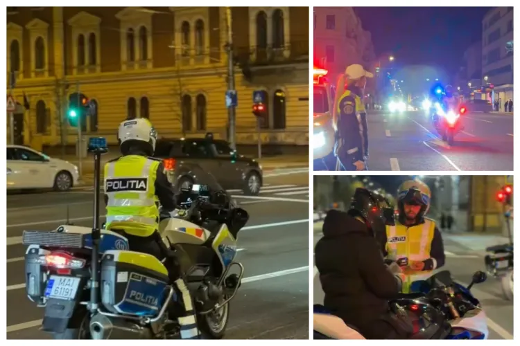 VIDEO. Polițiștii rutieri ies din nou în seara asta pe străzile din Cluj-Napoca: Aveți grijă cum circulați! Nu vă jucați cu focul!