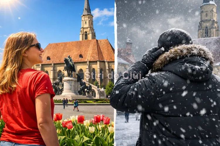 Cum va fi vremea la Cluj de Paștele Catolic și Paștele Ortodox 2026. Meteorologii au anunțat când vine căldura și trecem de la haine de iarnă la tricou