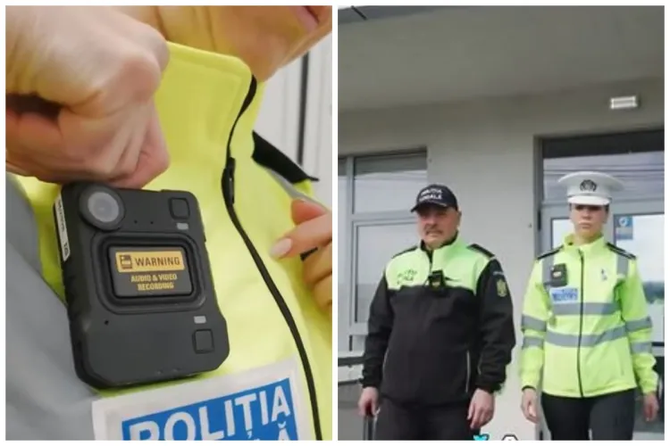 VIDEO Premieră! Polițiștii locali din Florești, Cluj au fost dotați cu camere video de corp (bodycam). Ce rol au aceste aparate de înregistrat