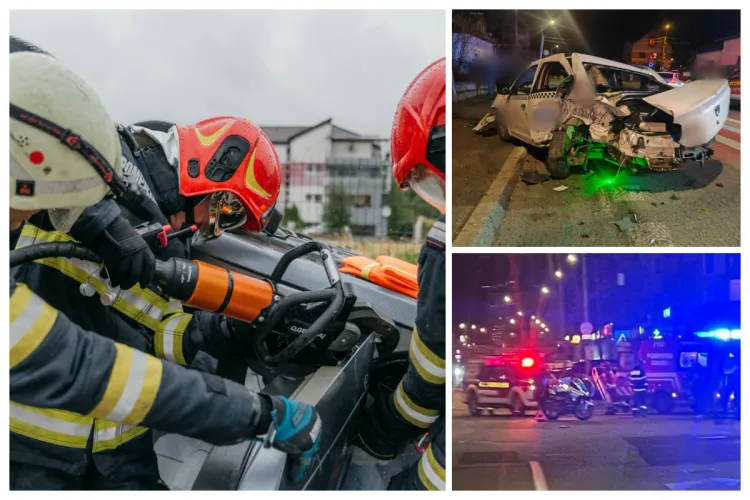 Zile de groază la Cluj: Accidentele și incendiile au curs unul după altul! Pompierii au fugit dintr-o parte în alta: 216 misiuni în doar 72 de ore