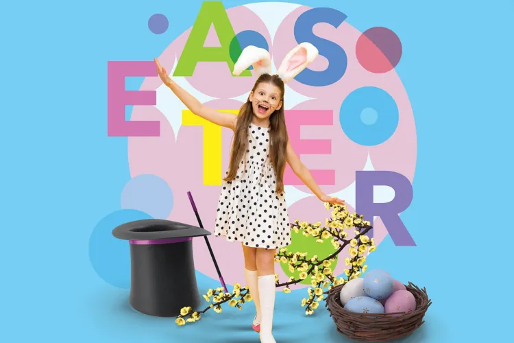 Iepurașul de Paște aduce magia la VIVO Cluj: Ateliere, personaje și show special pentru copii