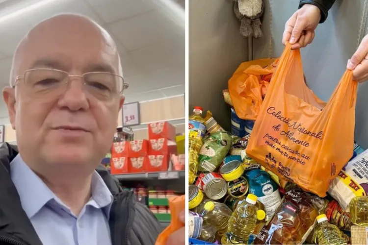 VIDEO. Emil Boc a donat la Banca de Alimente și trage un semnal de alarmă: „Pentru alții înseamnă o masă, o zi mai bună, o speranță