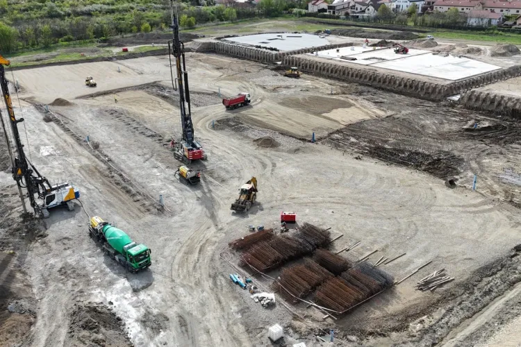 Spitalul Pediatric din Cluj prinde contur! Anunț major făcut de Alin Tișe despre lucrări: „Suntem în grafic” FOTO 