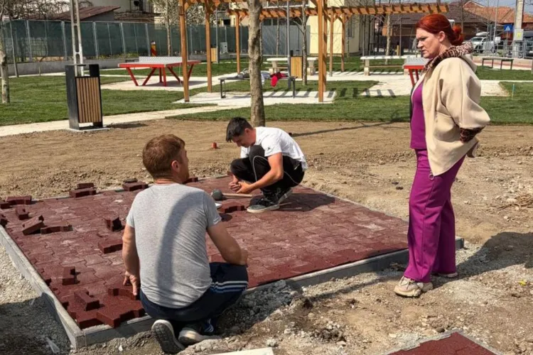 Transformare vizibilă la Apahida: Gazon nou, alei moderne și un mesaj transmis de primăriță. „Împreună, putem păstra Apahida un loc curat”