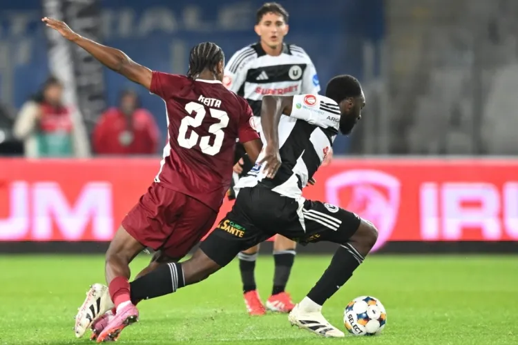 VIDEO Bucurie uriașă în Gruia! CFR învinge pe U Cluj în derby-ul orașului și revine în lupta pentru titlu