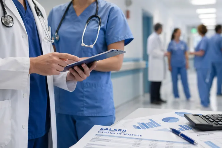 Noi salarii în sănătate: Cât vor câștiga medicii, rezidenții, asistenții, infirmierele și șefii de spitale din 2027. Un medic primar va avea 17.300 lei 