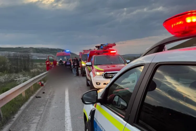 Trafic complet blocat pe centura Vâlcele–Apahida, în urma unui accident rutier grav. Un motociclist a murit