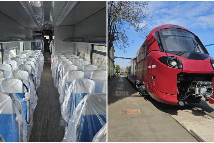 Clujenii care merg cu trenul vor avea parte de lux. Alte două rame electrice Coradia Stream, recepționate de Autoritatea pentru Reformă Feroviară 