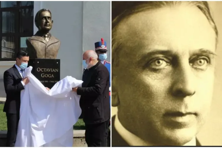 Presiuni tot mai mari pentru „ștergerea” lui Octavian Goga din spațiul public: bustul din Iași a dispărut, urmează și numele bibliotecii din Cluj?