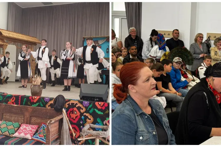 Spectacol de tradiție la Apahida: Primărița Cristina Belce, impresionată de energia și talentul elevilor. „Viitorul este pe mâini bune”