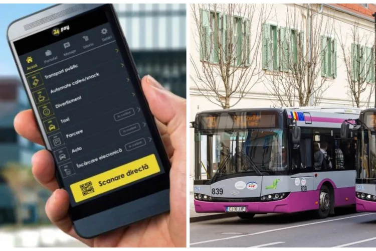 Aplicația 24pay pică temporar în Cluj-Napoca: Pasagerii nu mai pot cumpăra bilete online, dar există alternative pentru transport