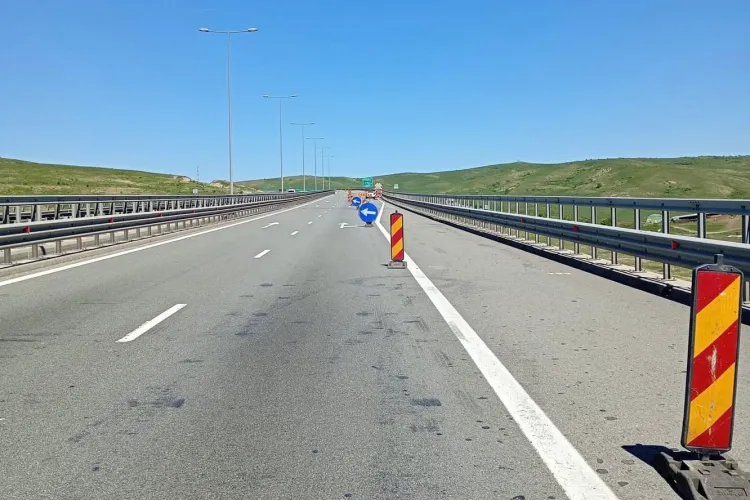 Șoferi clujeni, atenție pe A3 azi! Banda II blocată ore în șir după un accident – parapetul distrus, înlocuit în regim de urgență