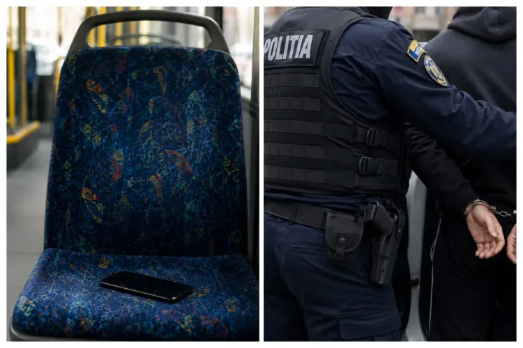 Adolescent de 17 ani, reținut după ce a furat telefonul unei femei în autobuz în Cluj. A acționat atât de „ingenios”, încât clujeanca și-a dat seama târziu