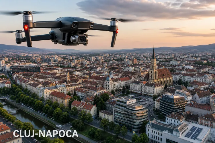 Primăria Cluj cumpără o dronă ultra-modernă cu care să prindă „ilegaliștii”: construcții neautorizate, depozitări ilegale de gunoaie, ambuteiaje, incendii