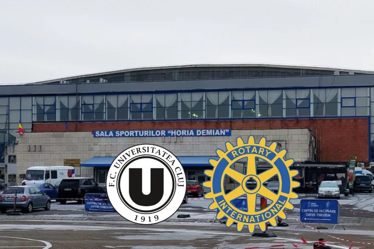 „U” Cluj și Rotary se mobilizează pentru pacienții bolnavi de cancer: Clujenii sunt așteptați la un meci caritabil. „E o șansă la viață” - VIDEO