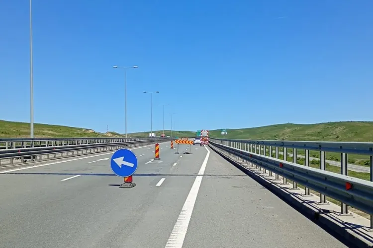 Atenție, șoferi clujeni! Două benzi închise pe A10 după ce carosabilul s-a degradat: Circulați pe o singură bandă